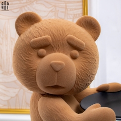 TƯỢNG GẤU SUPER BROWNIE SILKY BEAR