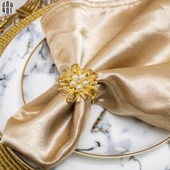 VÒNG KHĂN ĂN - NAPKIN RING GOLDEN PEARL