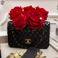 GIỎ CẮM HOA COMPOSITE BLACK CHANEL