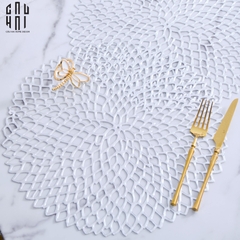 SET PLACEMAT 2PCS PEONY