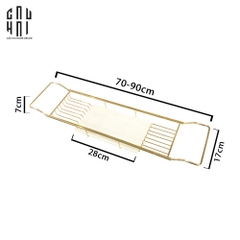 KỆ BỒN TẮM MARSHALL WHITE MARBLE