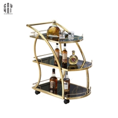 XE ĐẨY QUẦY BAR STANLEY - STANLEY BAR CART - BLACK