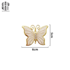 VÒNG KHĂN ĂN - NAPKIN RING NEW GOLDEN BUTTERFLY