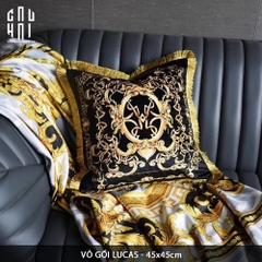 VỎ GỐI SOFA NHUNG LUCAS 45X45CM