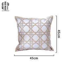 VỎ GỐI SOFA SỢI VẢI CANVAS MELANIE 45X45CM