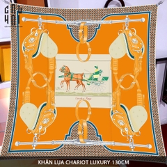 KHĂN LỤA CHARIOT LUXURY 130CM