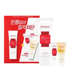 Bộ Dưỡng Da Cell Fusion C Laser Sunscreen SPF50+ Set