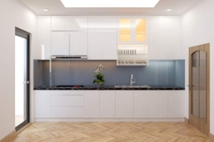 Tủ Bếp Gỗ Đẹp Giá Rẻ - TB 01