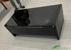 Bàn trà gỗ công nghiệp mặt kính giá rẻ - BT 40