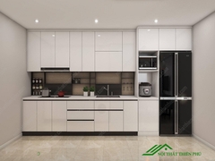 Tủ Bếp Gỗ Đẹp Giá Rẻ - TB 01