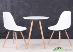 Bộ bàn ăn tròn 2 người giá rẻ - BA 32