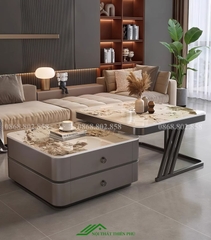 Bàn trà đôi phong cách hiện đại tối giản - BT 93