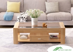 Bàn trà mặt kính giá rẻ - BT 30