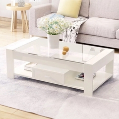 Bàn trà mặt kính giá rẻ - BT 30