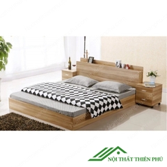 Giường gỗ công nghiệp không ngăn kéo - GN 05