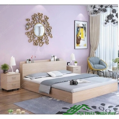 Giường gỗ công nghiệp không ngăn kéo - GN 05