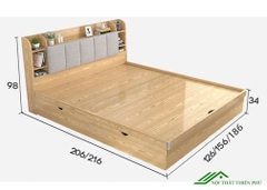 Giường Ngủ Hiện Đại Gỗ Công Nghiệp - GN 78