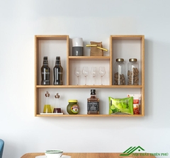 Kệ sách treo tường hiện đại - KS 07