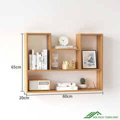 Kệ sách treo tường hiện đại - KS 07
