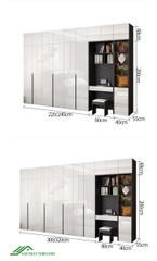 Tủ Quần Áo Hiện Đại - QA 61