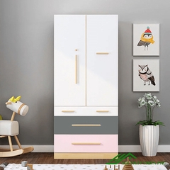 Tủ quần áo kiểu dáng hiện đại gỗ MDF - QA 24