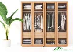 Tủ quần áo thiết kế hiện đại gỗ mdf - QA 11