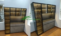 Tủ rượu đẹp trang trí phòng khách - TR 26