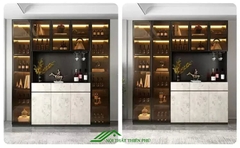 Tủ rượu đẹp trang trí phòng khách - TR 26
