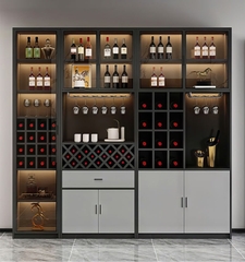 Tủ trưng bày rượu có đèn led cao cấp - TR 33