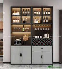 Tủ trưng bày rượu có đèn led cao cấp - TR 33