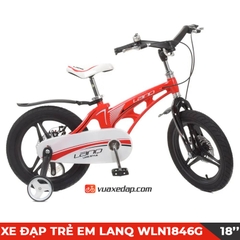 Xe đạp trẻ em LANQ WLN1846G 18 inch, Phanh đĩa, Khung hợp kim Magie siêu nhẹ