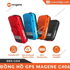 Đồng hồ tốc độ xe đạp GPS Magene C406 (Bản Full)