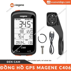 Đồng hồ tốc độ xe đạp GPS Magene C406 (Bản Full)