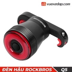 Đèn Hậu Rockbros Q5 Cảm Biến Phanh Thông Minh Tự động Bật/Tắt