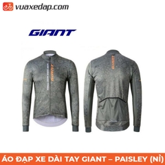 ÁO ĐẠP XE DÀI TAY GIANT – PAISLEY (NỈ)