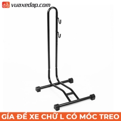 Giá để xe đạp chữ L có móc treo