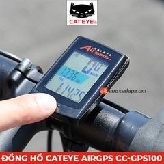 Đồng hồ xe đạp CATEYE AIRGPS CC-GPS100 (Made in Japan)