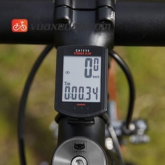Đồng hồ xe đạp Cateye Strada Wireless Slim CC-RD310W (Made in Japan)