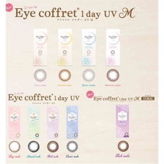 Kính áp tròng SEED 1 ngày - Màu Sweetie Make, lens SEED eye coffret 1 day UV- Lens Optic