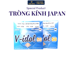 Tròng kính chống ánh sáng xanh Vidol Bluecut 1.56 hmc