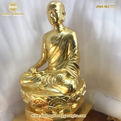 Tượng Phật Hoàng Thiếp Vàng