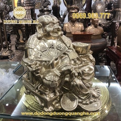 Tượng Phật Di Lặc Đồng Vàng