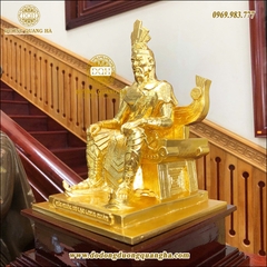 Tượng Hùng Vương Thiếp Vàng