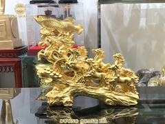 Tượng Bát Mã Truy Phong Dát Vàng 9999