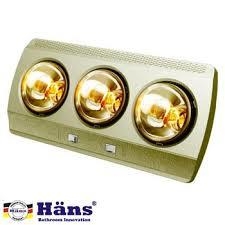 Đèn sưởi nhà tắm Häns 3 bóng H3B110