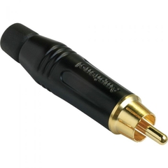 Amphenol ACPR-BLK RCA Male Connector