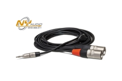 Cáp Hosa Pro Stereo Breakout REAN 3.5mm TRS to Dual XLR3M