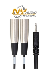 Cáp Hosa Stereo Breakout 3.5mm TRS to Dual XLR3M
