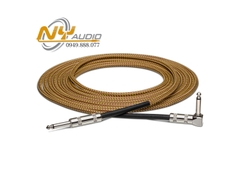 Hosa Tweed Guitar Cable Straight to Right-angle