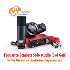 Focusrite Scarlett Solo Studio Pack (3rd Gen)